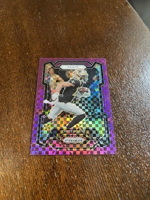 2023 Panini Prizm Chris Olave Purple Power Prizm /49