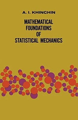 Mathematical Foundations of Statistical Mechanics Buch Dover Publications Inc.