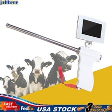 Visual Artificial Insemination Gun Cow Kit Camera with 360 Adjustable Screen