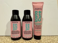 Matrix Instacure Shampoo + Conditioner + Mask SAMPLES TRVEL NEW!