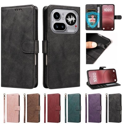 Magnetische RFID Brieftasche Hülle Für Nothing Phone 4a 3A Pro CMF Phone 2 Pro