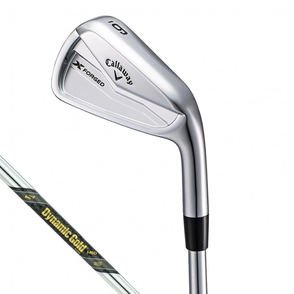 Callaway X-FORGED 2024 Iron set 5-pw Dynamic Gold MID 115 S200 Steel shaft NEW - Image 4 of 4