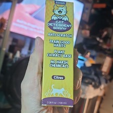 ESIXJS Cat Deterrent Spray Anti-Scratch Citrus 3.38 fl oz 100 ml 
