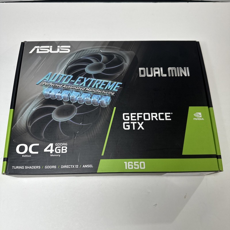 ASUS Dual GeForce GTX 1650 MINI OC Edition 4GB GDDR6 Graphics Card