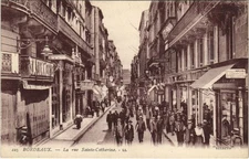 CPA BORDEAUX-La rue Ste-Catherine (28009)