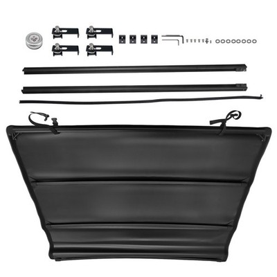 5FT Soft Roll-Up Tonneau Cover fit for Toyota Tacoma Fleetside 2005-15 With Lam
