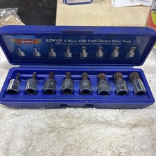 Vim Tools Xzn100 8-piece Triple Square Xzn Driver Set - 38 Drive 4m-16m Vim Tools Xzn100 8-piece Triple Square Xzn Driver Set - 38 Drive 4m-16m