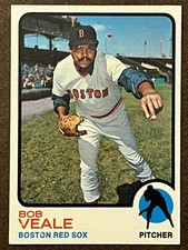 1973 Topps Baseball - #518 Bob Veale Red Sox Near Mint-Mint NM-MT (Set Break)