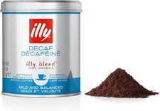 illy Coffee, Decaffeinated Ground Medium Roast, Made From 100%...