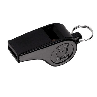 Uhlsport Fußball-Pfeife Schiedsrichterpfeife Fußball schwarz