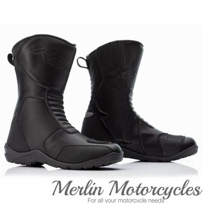 RST Axiom CE wasserdichte Motorrad Motorrad Touring Stiefel - schwarz