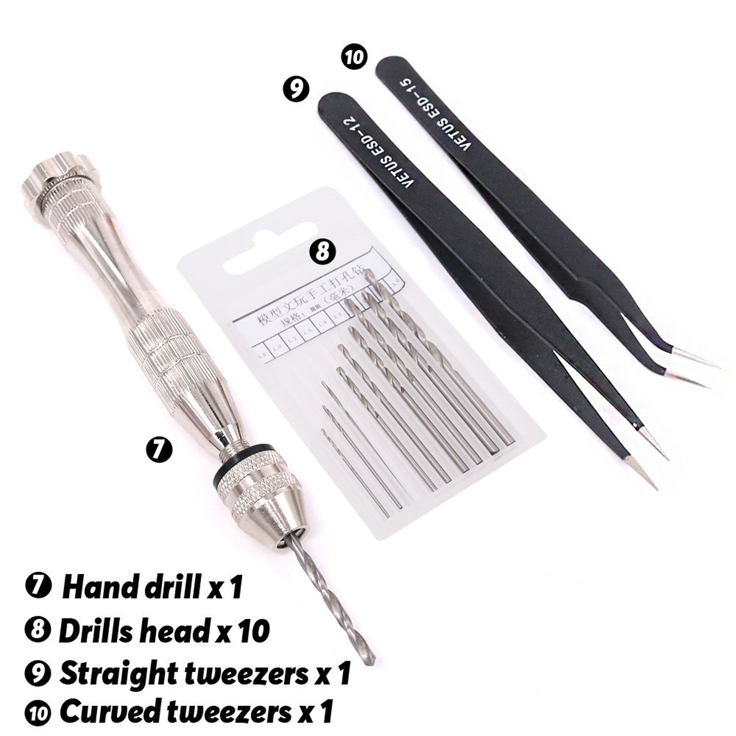 27Pcs Modeler Basic Tools Craft Set Hobby Building Tools Kit for Professional...