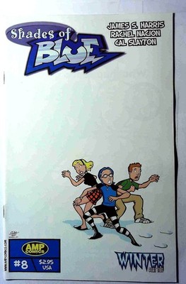 Shades of Blue #8 (2002) Amp Comics 1st Print Comic Book