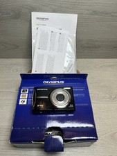 Olympus X-42 Digital Camera. 12MP. Black. Boxed with XD card leads instructions