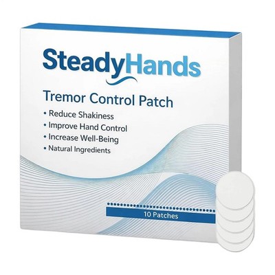 Steadyhands Tremor Control Patch, Steady Hands Control Patch - Hand Stabilizer