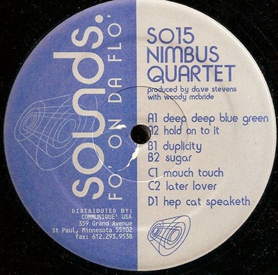 Nimbus Quartet - Fo' On Da Flo' - USA Double 12'' Vinyl - 1995 - Sounds.