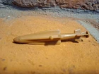 GI Joe ARAH 1990 Havoc Part Brown Missile Sky Patrol Vehicle Accessory Vtg Cobra
