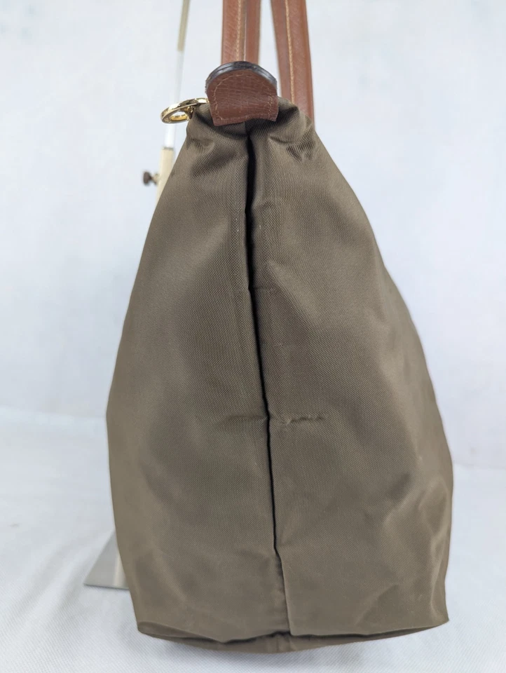 Longchamp Le Pliage – Preowned Nylon Tote Green Bag, Fast Dispatch! - Image 4 of 4