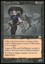 Avatar of Woe - Heavy Play MTG Prophecy
