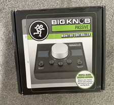 Mackie Big Knob Passive 2x2 Studio Monitor Controller new