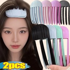 2pcs/set Fluffy Hairpin Curling Bangs Clips Hair Roots Volumizing Hair Clips
