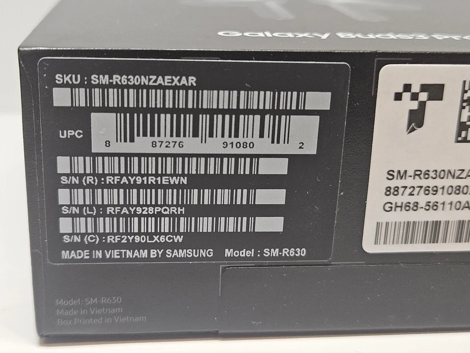 NUEVO Samsung Galaxy Buds 3 Pro SM-R630 - Plateado - Verdaderos Auriculares Inalámbricos Bluetooth Foto 3 de 4