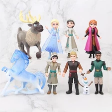 Set of 9 Disney Frozen 2 II Ultimate Frozen Figure Playset NEW. No Box