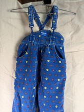 Osh Kosh Vintage 1980&rsquo;s  Corduroy Overalls Blue Size 14 Made in USA