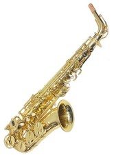 Other Brands Saxophone Tested Working Alto Lacquer Entry Unbranded SAX Used