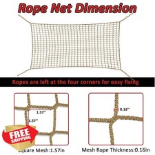 KAERYHET Safety Rope Net Kids Pet Balcony Protection Playground