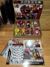 Hasbro Combiner Wars Computron with Poster & Card 100% complete set shipinUSA