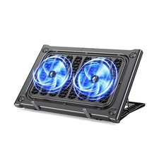 MOKURU Laptop Cooling Pad Stand, Laptop Cooler with 2 Silent Fans f... Fast Ship