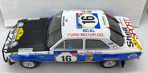 IXO 18RMC075D FORD ESCORT MK1 RS1600 SAFARI RALLY 1973 #16 1:18 - Picture 12 of 12