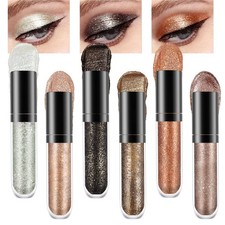 6 Colors Liquid Glitter Eyeliner,Glitter Eyeshadow ,Waterproof Long Lasting M...