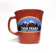 Twin Peaks Sheriff Department mug cup RR Diner David Lynch Dale Cooper Merch