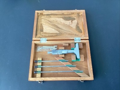 Mitutoyo .001'' Extension Depth Micrometer with 5'', 6'',7'' Extensions-Code 129-127