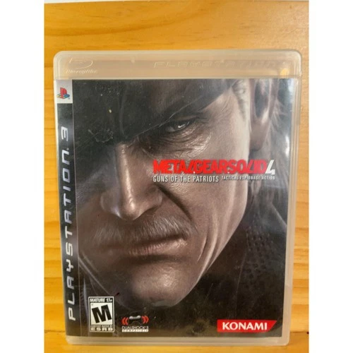 Metal Gear Solid 4: Guns of the Patriots PS3 CIB Tested Working
