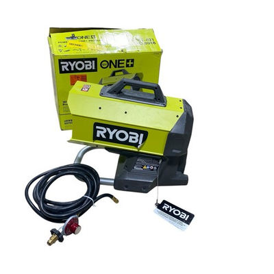 #ad Ryobi PCL801B ONE Cordless Hybrid Forced Air Propane Heater Tool Only $129.00