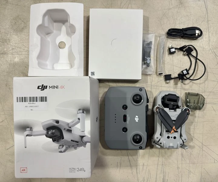DJI Mini 4K Drone with 3-Axis Gimbal - 31 Min Flight