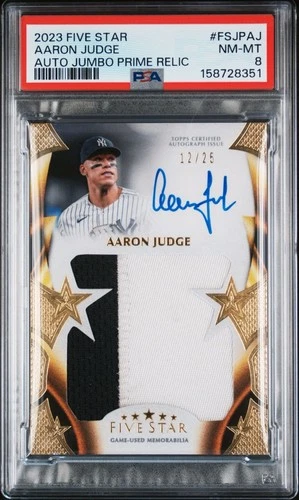 Aaron Judge 2023 Topps Aaron Judge Auto