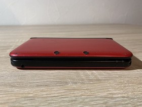 7241 Nintendo 3DS LL Red Black Good Condition TESTED