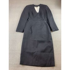 Vintage Bicci Florine Wachter Skirt Suit Size 4 Black Jacket Skirt USA Made