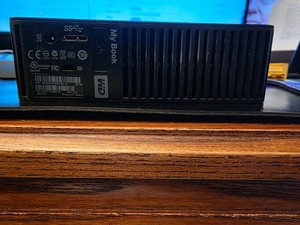 Western Digital My Book 3 TB, External, 5400 RPM, 3.5 inch