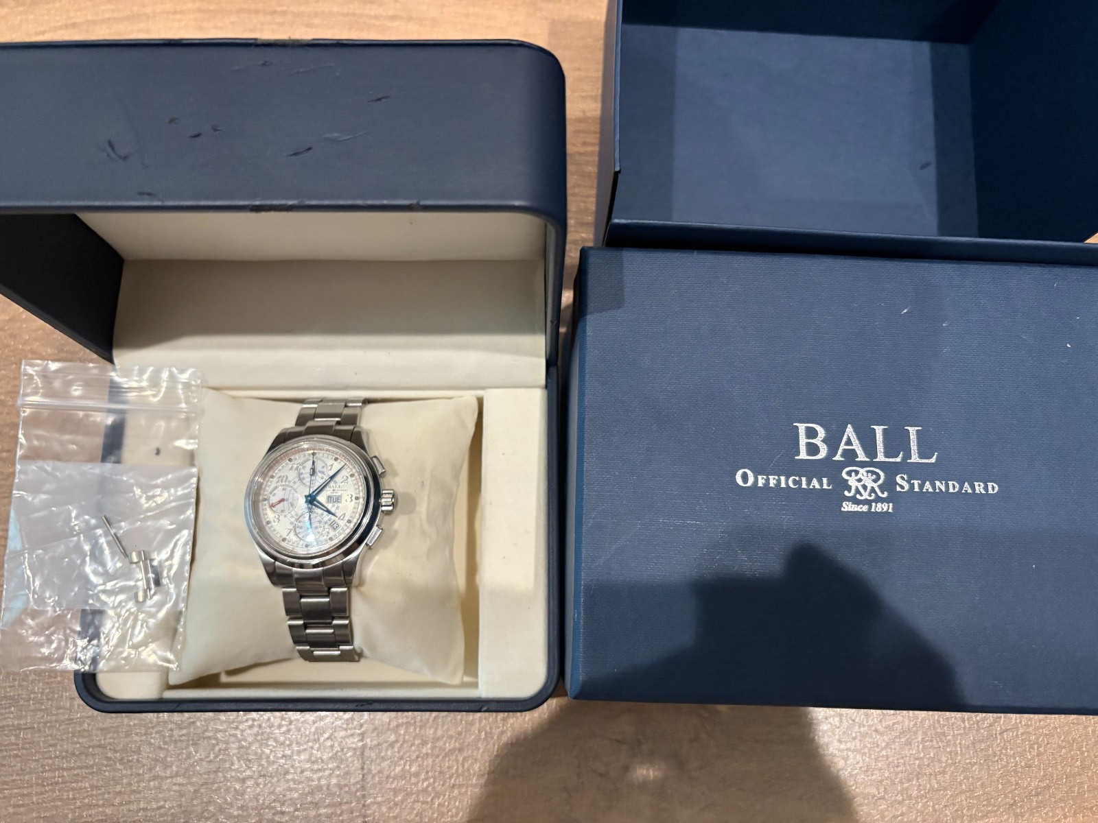 Ball Trainmaster Pulse Meter Stainless Steel Watc… - image 1