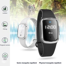 Mini Ultrasonic Anti Mosquito Insect Pest Bugs Repellent Bracelet Repeller Wrist