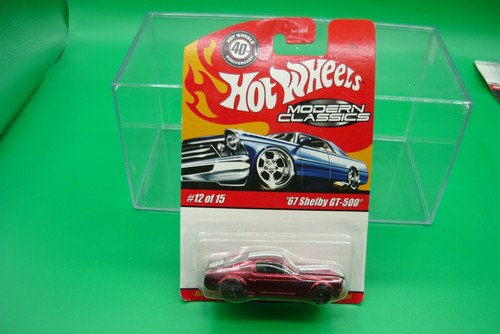 2008 Hot Wheels Modern Classics Series 12/15 '67 Shelby GT-500 Spectraflame Red