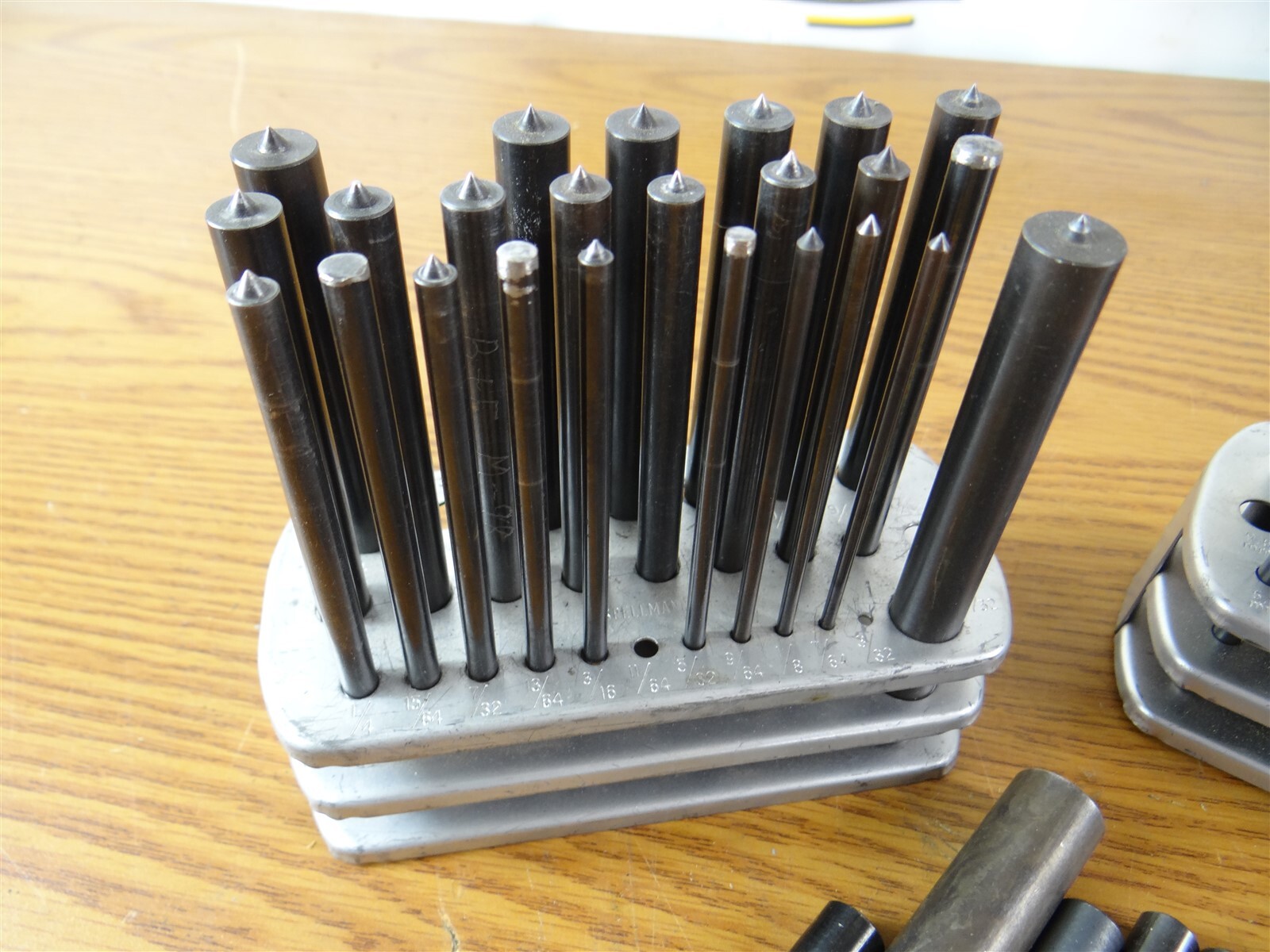 SPELLMACO METRIC & STANDARD NEAR COMPLETE TRANSFER PUNCH SETS + EXTRA