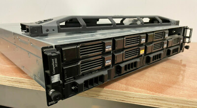 Dell compellent SC200 dual io modules and dual psu, 7 caddies 3.5' | eBay
