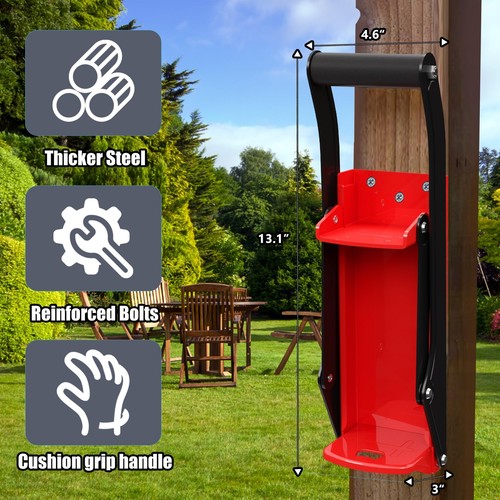 16oz Manual Can Crusher Wall Mounted,Aluminum Can Crushers Smashers for Recyc... - Picture 3 of 7