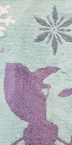 Disney Frozen Accent Rug 48" x 30" NIP - Picture 7 of 8